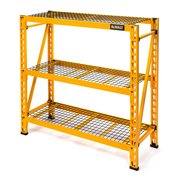 Dewalt 4-Foot Tall, 3 Shelf Steel Wire Deck Industrial Storage Rack 41590